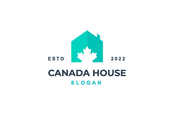 Canada House Logo for Modern Web Design