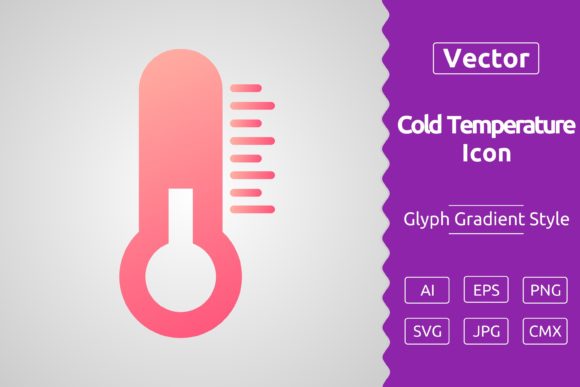 Cold Gradient Graphic for Modern Design