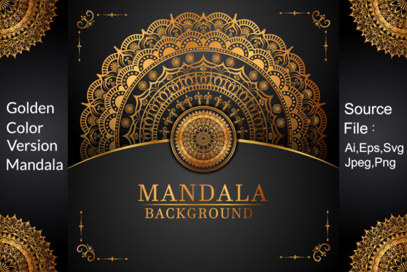 Islamic Luxury Mandala Graphics for Modern Branding