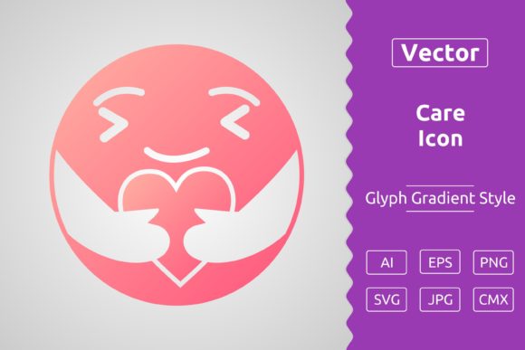 Vector Care Gradient Icon Graphics