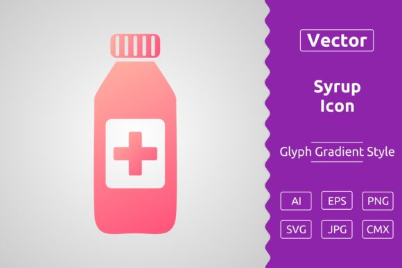 Vector Syrup Gradient Icon